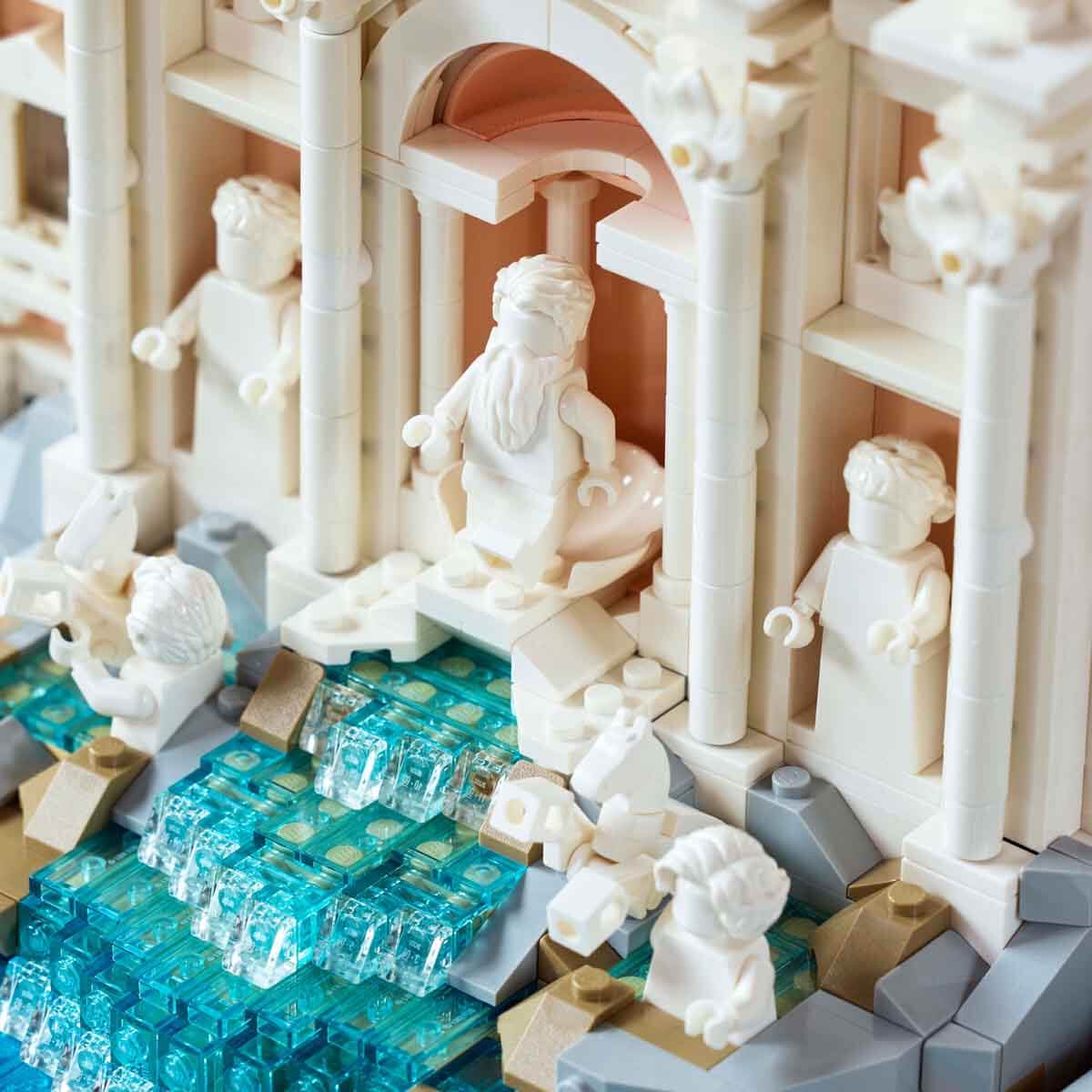 LEGO Trevi Fountain