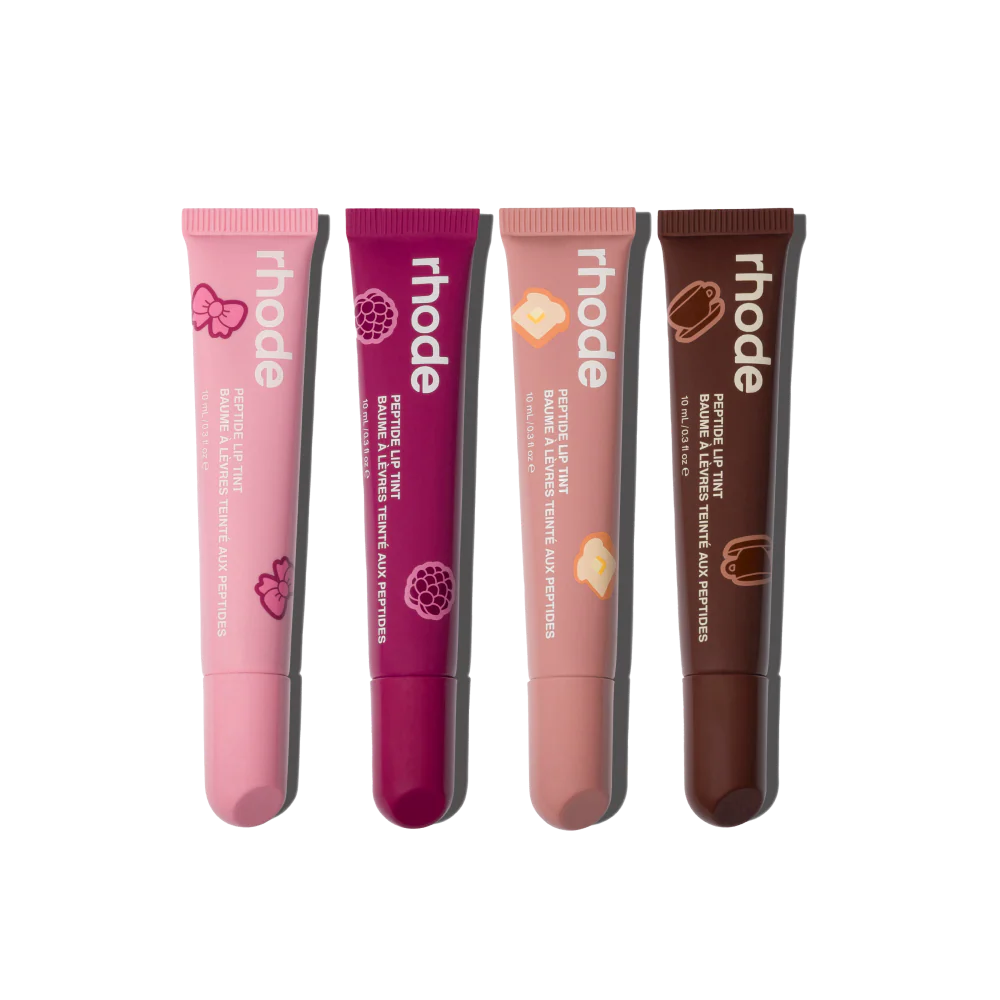 the scented peptide lip tint set