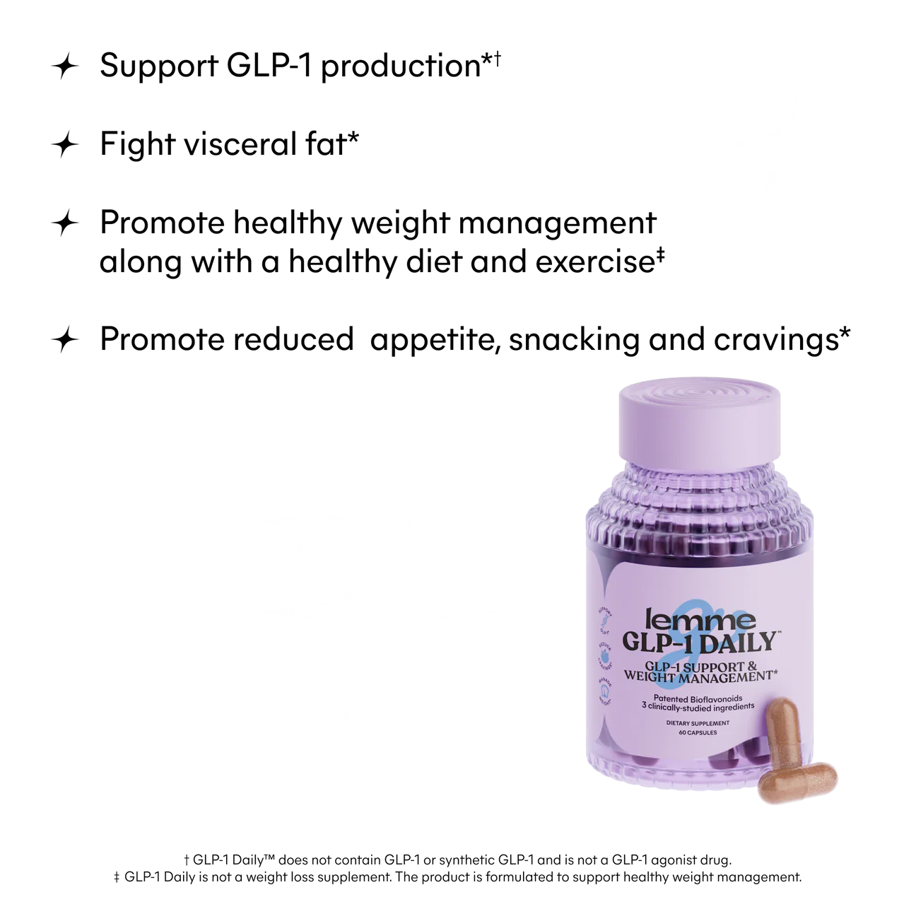 LEMME GLP-1 Daily TM Support Capsules
