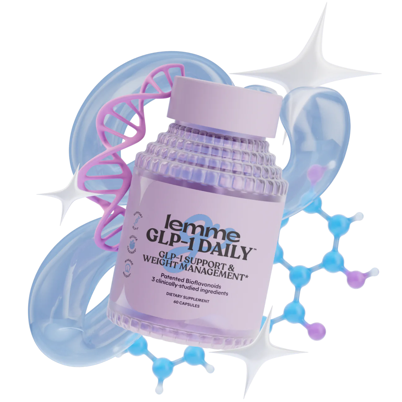 LEMME GLP-1 Daily TM Support Capsules