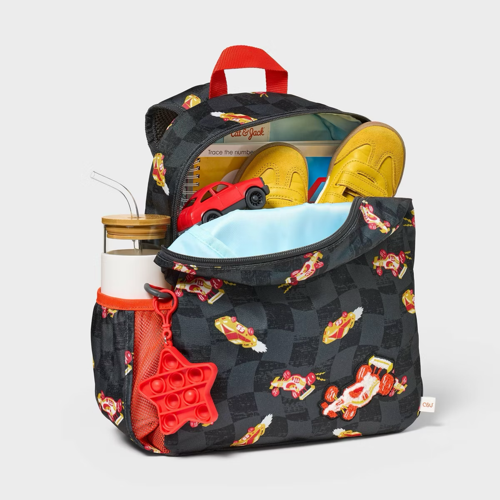 Toddler Backpack Cars